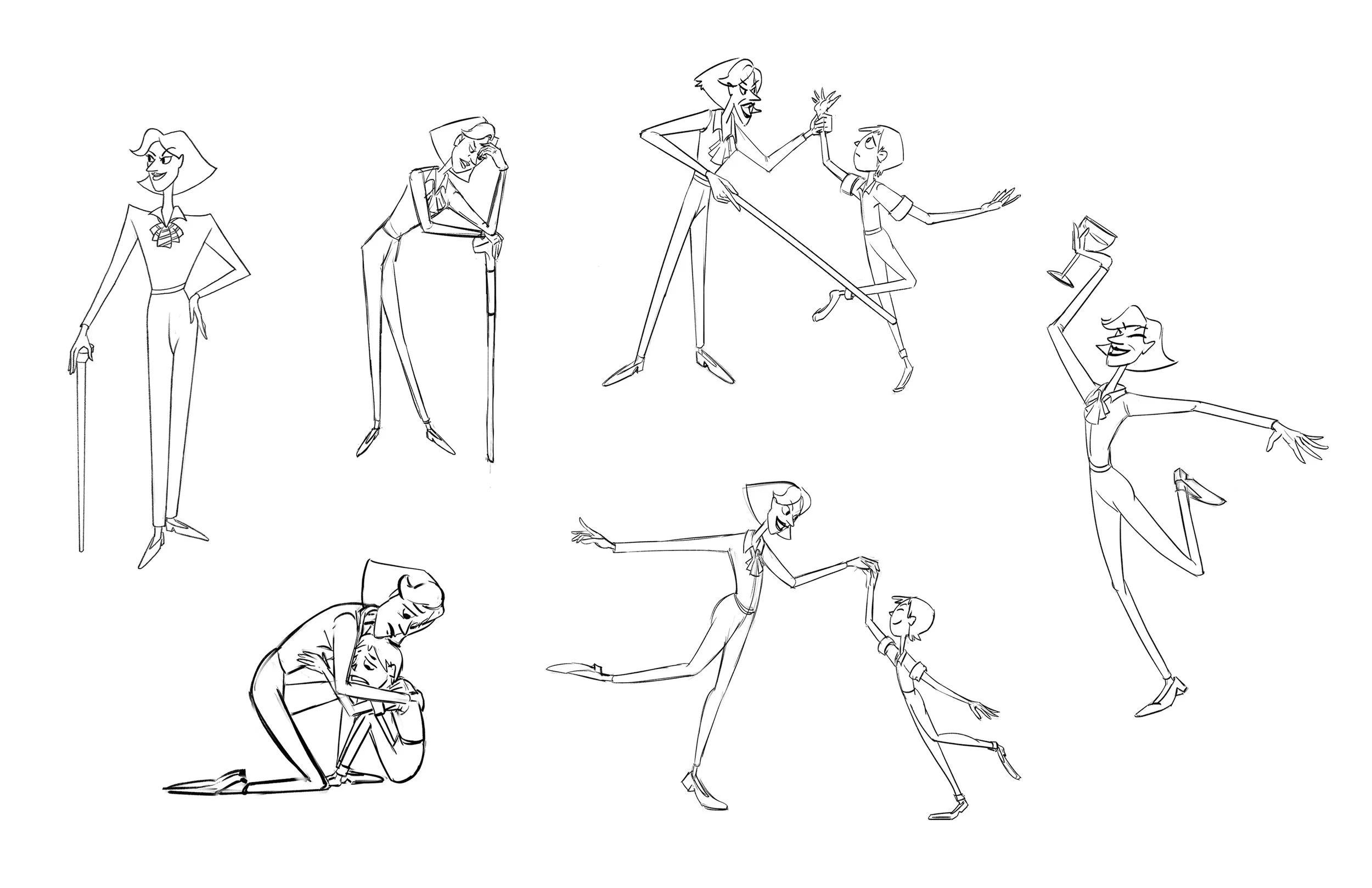 Mrs. Wilkinson dance and gesture studies